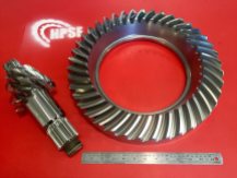 BV crown and pinion red stencil 2-17